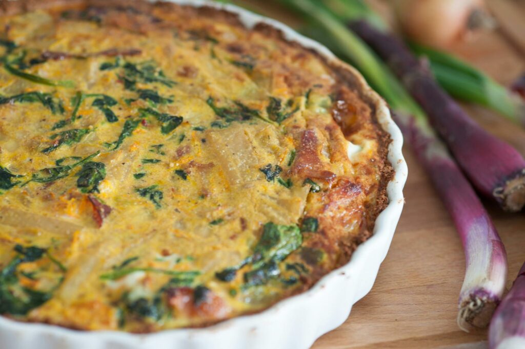 recette anti-gaspi, quiche légumes